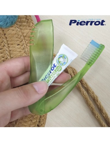 Cepillo Dental de Viaje Pierrot con Pasta 5 ml