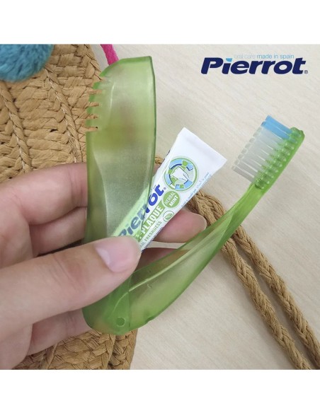 Cepillo Dental de Viaje Pierrot con Pasta 5 ml