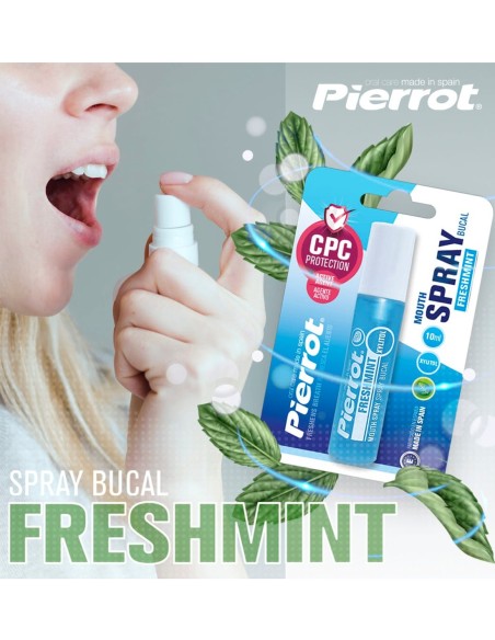 Pierrot Spray Bucal Fresh Mint 10 ml - Aliento fresco