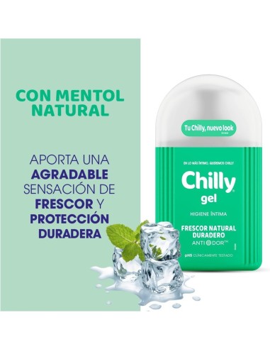 Chilly Gel Fresco 250 ml con pH5 y mentol
