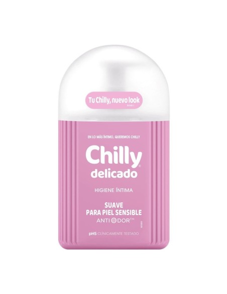 Bote de Chilly Delicado Gel Higiene Íntima 250ml rosa