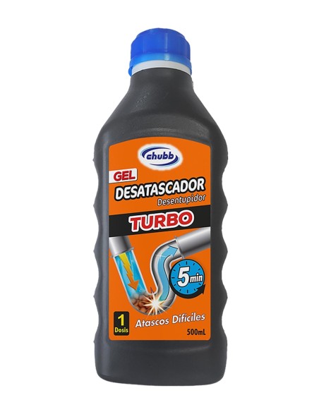 CHUBBY Desatascador Gel Turbo 500 ml - Drolim.com