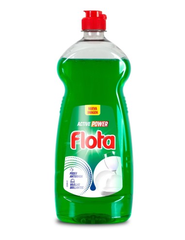 Lavavajillas a mano Flota Active Power 750ml antigrasa.
