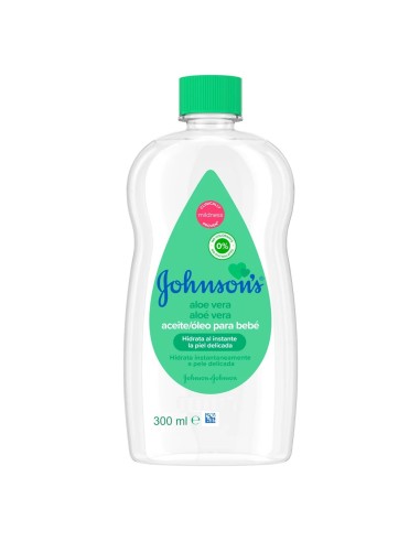 Envase 300ml aceite Johnson's hidratante piel suave