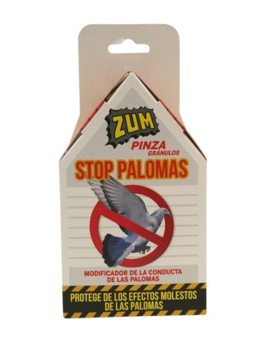 Pinza ZUM Stop Palomas modificador de conducta para aves
