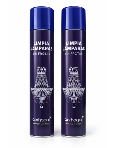 Aerhogar Limpia Lámparas Sin Frotar en spray 500 ml.
