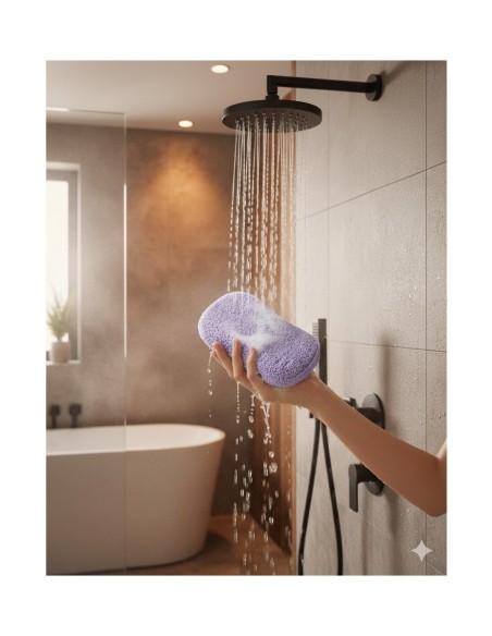 Esponja Baño Suavipiel Microfiber Suavidad Extrema
