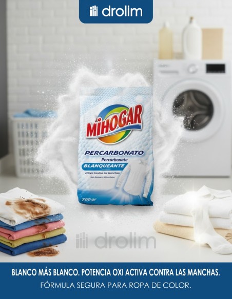 Potencia Oxi Activa Mihogar para desinfectar y quitar manchas