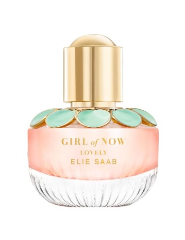 Frasco Girl of Now Lovely con detalles coral y verde