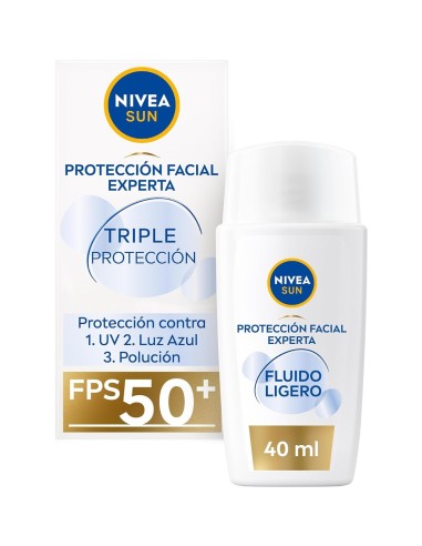 Nivea Sun Triple Protección Facial Fluido FPS 50+