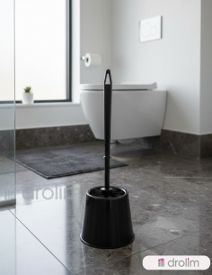 Escobilla WC Kuskus con Escobillero Negro - Estilo y funcionalidad 2