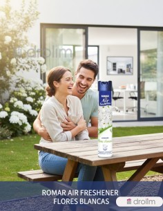 Ambientador Romar Spray Flores Blancas 750ml 2