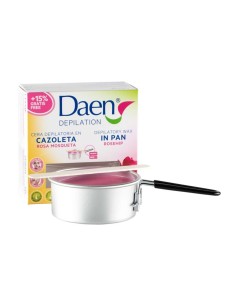 Cera depilatoria Daen caliente en cazoleta Rosa Mosqueta. 2
