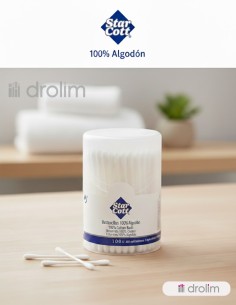 Bastoncillos 100 unidades para maquillaje y cuidado. 2