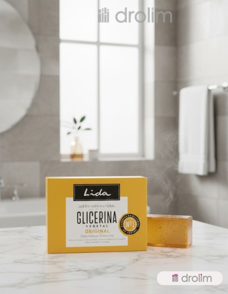 Lida Jabón Manos Glicerina Vegetal Pack 2x100 g