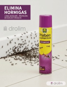 Laca insecticida Preben Antihormigas 300ml original 2