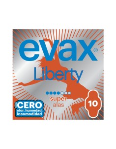 Compresa Evax Liberty Super con Alas pack 10 unidades