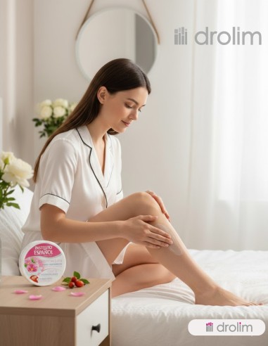 Crema Corporal Rosa Mosqueta Ácido Hialurónico 400 ml Antiestrías