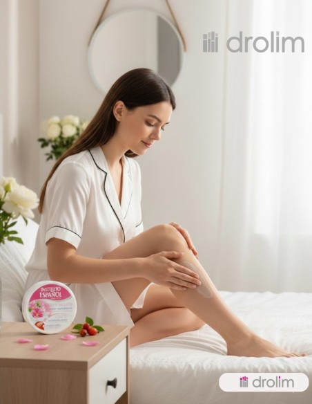 Crema Corporal Rosa Mosqueta Ácido Hialurónico 400 ml Antiestrías
