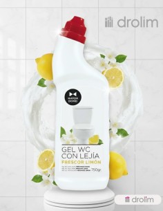 Gel WC Mayordomo Limón con Lejía 750 ml, limpieza total y frescor cítrico 2