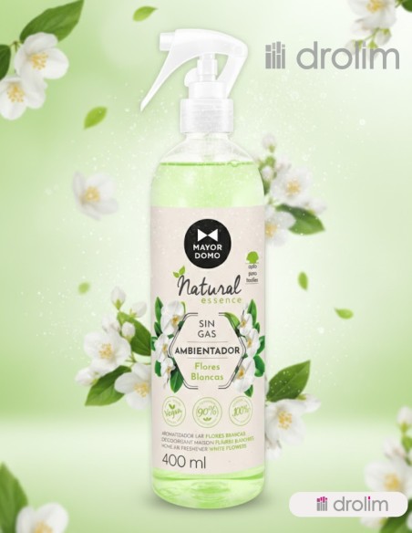 Mayordomo Ambientador Flores Blancas Pistola 400 ml