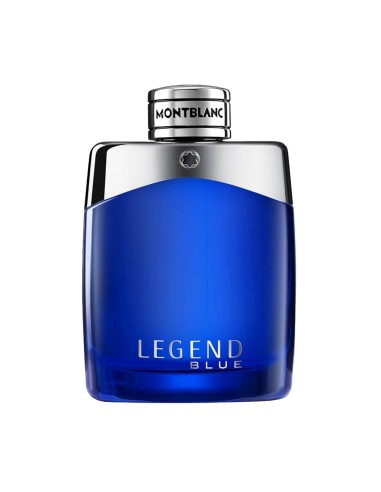 Perfume Montblanc Legend Blue frasco azul cobalto