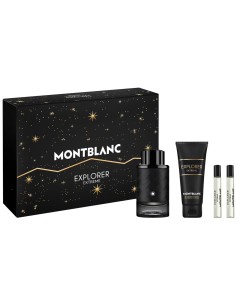 Set de regalo Montblanc Explorer Extreme Parfum y accesorios.