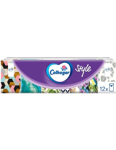 Pack ahorro 12 paquetes pañuelos Colhogar Style diseños