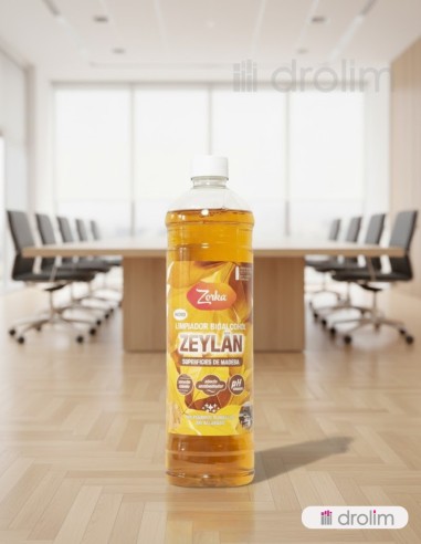 Limpiador Zorka Madera Zeylan 1L con pH neutro para madera tratada y tarima
