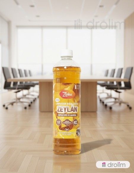 Limpiador Zorka Madera Zeylan 1L con pH neutro para madera tratada y tarima