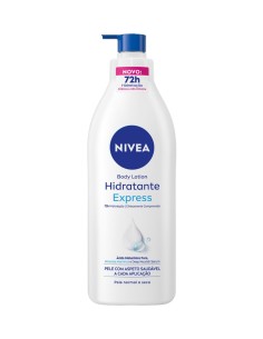 Nivea Body Lotion Hidratante Express 400ml con dosificador.