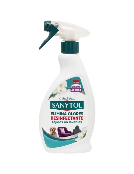 Desinfectante textil Sanytol para sofás y alfombras 500ml.