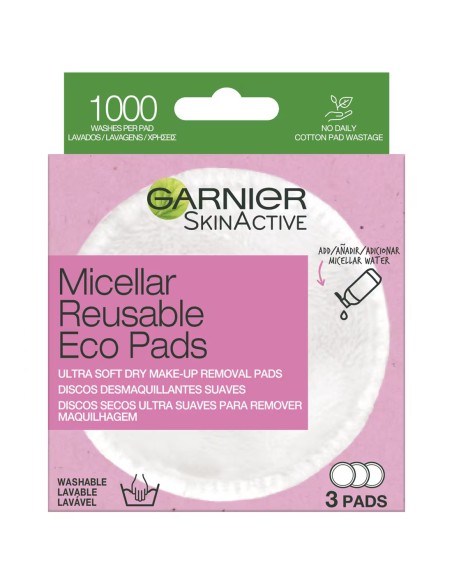 Discos de microfibra suaves para limpieza facial
