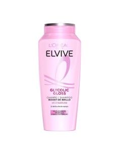 Champú Elvive Glycolic Gloss para brillo efecto espejo