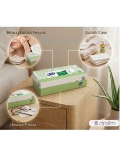 Caja de pañuelos de papel NICKY aloe vera. 2