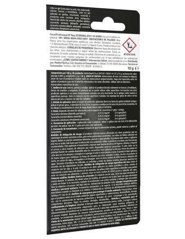 Insecticida Cucal profesional efecto nido para cucarachas