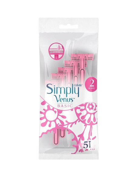 Gillette Simply Venus Basic Maquinilla Desechable pack 5