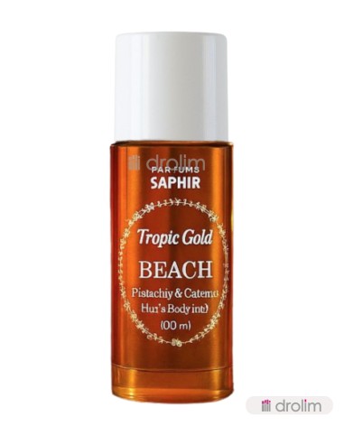Bruma Saphir Tropic Gold Beach para cuerpo y cabello.