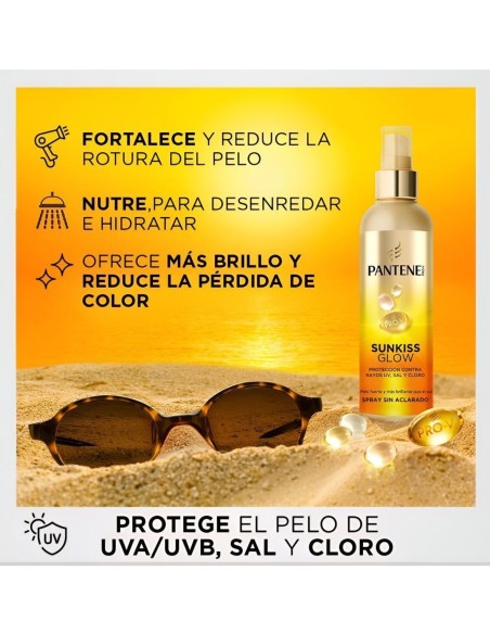 Spray sin aclarado Pantene Pro-V con vitamina E y biotina