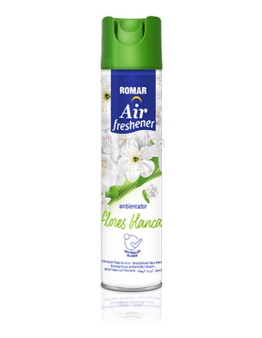 Ambientador Romar Flores Blancas spray 300ml