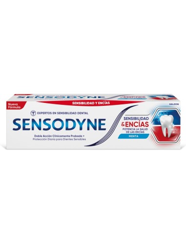 Caja de pasta dental Sensodyne Sensibilidad y Encías 75ml