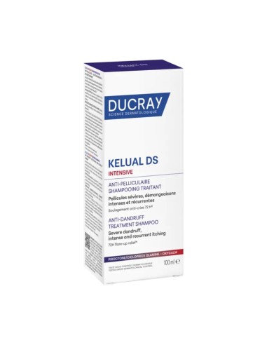 Champú Ducray Kelual DS tratamiento intensivo anticaspa 100ml