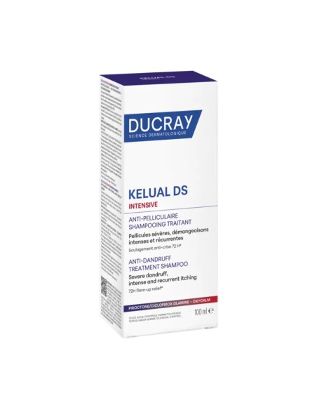 Champú Ducray Kelual DS tratamiento intensivo anticaspa 100ml