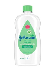 Aceite para bebé Johnson's con Aloe Vera envase 500ml.