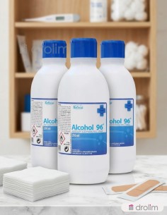 Alcohol Sanitario 250 ml 96º - Desinfección Eficaz | Drolim 2