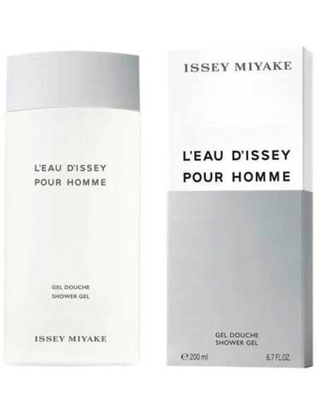 Pack y envase de 200 ml de gel de baño para hombre.