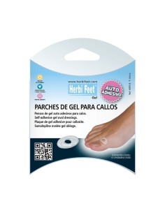 Parches de gel autoadhesivos Herbi Feet para callos.