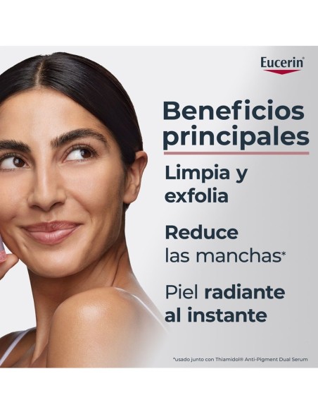 Limpiador exfoliante para piel con manchas Eucerin Anti-Pigment.