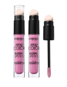 Colorete y pintalabios 2 en 1 Easy Color Rose Glow.