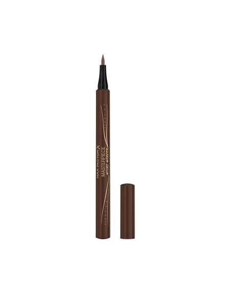 Maquillaje de cejas tono castaño ceniza Max Factor